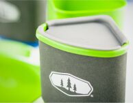 Zestaw naczyń turystycznych z patelnią GSI/ BUGABOO CAMPER 19 elementów - 3