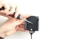 Uchwyt aktywny z kablem USB do Apple iPhone 5, iPhone 5C & iPhone 5S & iPhone SE w futerale - 5