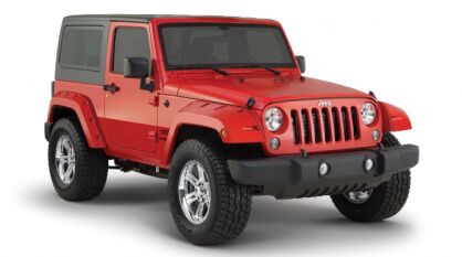 Błotniki, nadkola BUSHWACKER Pocket Style tył, standardowa szerokość - Jeep Wrangler JK 2 drzwi