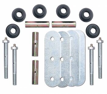 Szekle, wieszaki resora 4'' Rubicon Express - Jeep Wrangler YJ