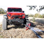 Hak dwurożny do wyciągarki czerwony Rough Country - 8