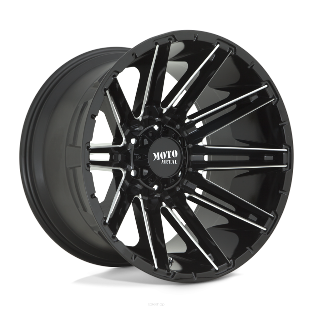 Felga aluminiowa MO998 KRAKEN Gloss Black Milled MOTO METAL