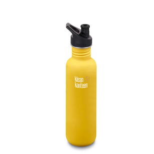 Butelka turystyczna Kanteen Classic Sport Cap 800ml żółta Klean Kanteen