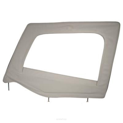 Ramka drzwi krótkich Szara Denim strona kierowcy Smittybilt - Jeep Wrangler YJ