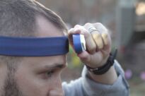 Latarka czołowa Moonbeam Headlamp niebieska ENO - 11