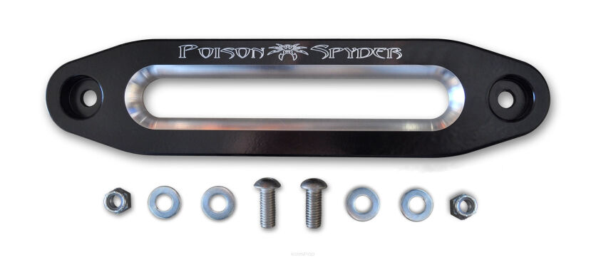 Aluminiowa prowadnica ślizgowa liny syntetycznej - Poison Spyder