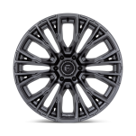 Felga aluminiowa D848 REBAR Matte Gunmetal FUEL - 3