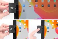 Uchwyt pasywny do Apple iPad 10.2 7th Gen z blokadą sprężynową. - 4