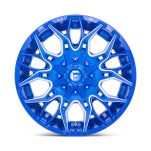 Felga aluminiowa D770 Twitch Anodized Blue Milled Fuel - 3