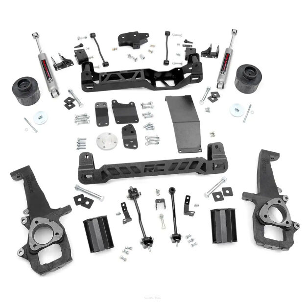 Zestaw zawieszenia z amortyzatorami N3 Rough Country Lift 6