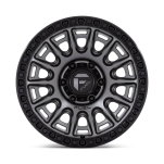 Felga aluminiowa D835 CYCLE Matte Gunmetal W/ Black Ring FUEL - 2