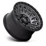 Felga aluminiowa D835 CYCLE Matte Gunmetal W/ Black Ring FUEL - 3