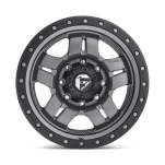 Felga aluminiowa D558 ANZA Matte Gun Metal Black Bead Ring FUEL - 2