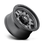 Felga aluminiowa D558 ANZA Matte Gun Metal Black Bead Ring FUEL - 3