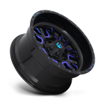 Felga aluminiowa D645 STROKE Gloss Black Blue Tinted Clear FUEL - 2