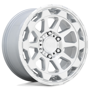 Felga aluminiowa ROTOR Gloss Silver W/ Mirror Cut Face BLACK RHINO