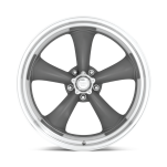 Felga aluminiowa VN215 Classic Torq Thrust II MAG Gray W/ Machined LIP American Racing - 2