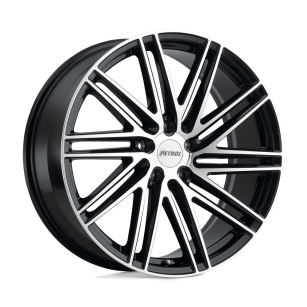 Felga aluminiowa P1C Gloss Black W/ Machined Face PETROL