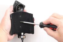 Uchwyt do Apple iPhone 11 Pro MAX z wbudowaną ładowarką samochodową do instalacji na stałe - 3