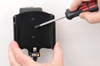 Uchwyt do Apple iPhone 11 Pro MAX z wbudowaną ładowarką samochodową do instalacji na stałe - 5