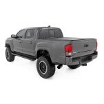 Progi, stopnie boczne aluminiowe Rough Country HD2 Double Cab - 3