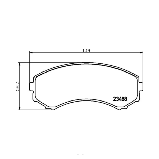 Pedders TrakRyder Kevlar Ceramic Brake Pads