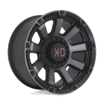 Felga aluminiowa XD852 GAUNTLET Satin Black W/ Gray Tint XD SERIES - 2