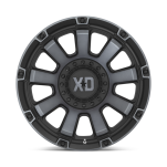 Felga aluminiowa XD852 GAUNTLET Satin Black W/ Gray Tint XD SERIES - 4