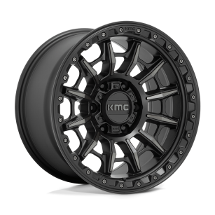 Felga aluminiowa KM547 CARNAGE Satin Black W/ Gray Tint KMC