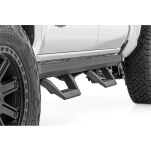 Progi, stopnie boczne regulowane aluminiowe Rough Country SRX2 Double Cab - 4