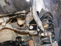 Wzmocnienie mocowania drążka panharda do ramy Jeep Wrangler JK 2007-2018 - 2