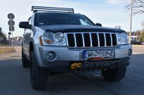 Osłona czołowa z uchwytami do szarpania Jeep Grand Cherokee WK WH 2005-2010 aluminiowa - 2