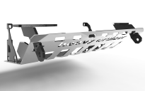 Osłona czołowa z uchwytami do szarpania Jeep Grand Cherokee WK WH 2005-2010 aluminiowa - 3