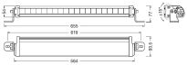 Panel LED OSRAM Lightbar FX500 SP- SPOT,  2700LM, HOMOLOGACJA - 7