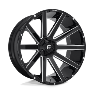 Felga aluminiowa D615 CONTRA Gloss Black Milled FUEL