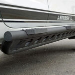 Progi, stopnie boczne Rock Slider Lapis Horntools - Mitsubishi L200 - 4