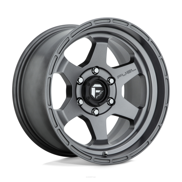 Felga aluminiowa D665 SHOK Matte Anthracite FUEL