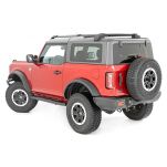 Progi, stopnie boczne czarne Rough Country Oval Nerf Steps - 3