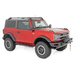 Progi, stopnie boczne czarne Rough Country Oval Nerf Steps - 4