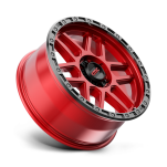Felga aluminiowa KM544 MESA Candy Red W/ Black Lip KMC - 3