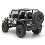 Zderzak rurowy stalowy tył z mocowaniem koła zapasowego i haka Smittybilt SRC - 3