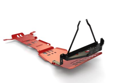 Zestaw , Pakiet OFFROAD Jeep Grand Cherokee WK2 2013-2020 czerwony