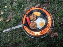 Patelnia z kutego żelaza / 24cm - 2