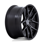 Felga aluminiowa NC279 PRODIGY 5 Gloss Black Dark Tinted Clear NICHE ROAD WHEELS - 4