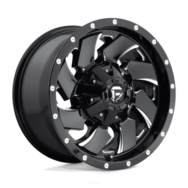 Felga aluminiowa D574 CLEAVER Gloss Black Milled FUEL