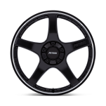 Felga aluminiowa PE003 P2E Gloss Black W/ Machined Lip PETROL - 3