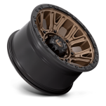 Felga aluminiowa D826 TRACTION Matte Bronze W/ Black Ring FUEL - 3