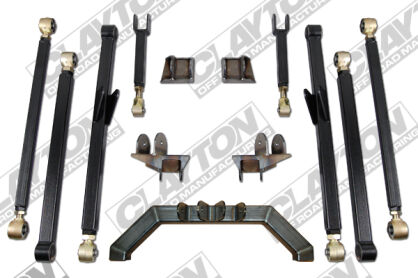 4"- 8'' Clayton Offroad Long Arm Upgrade Lift Kit - Jeep Wrangler LJ