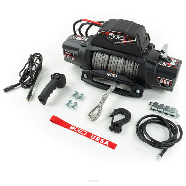 Wyciągarka z liną syntetyczną 9500 lbs OFD URSA 9500