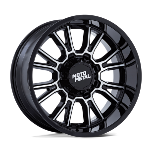 Felga aluminiowa MO810 LEGACY Gloss Black Machined MOTO METAL